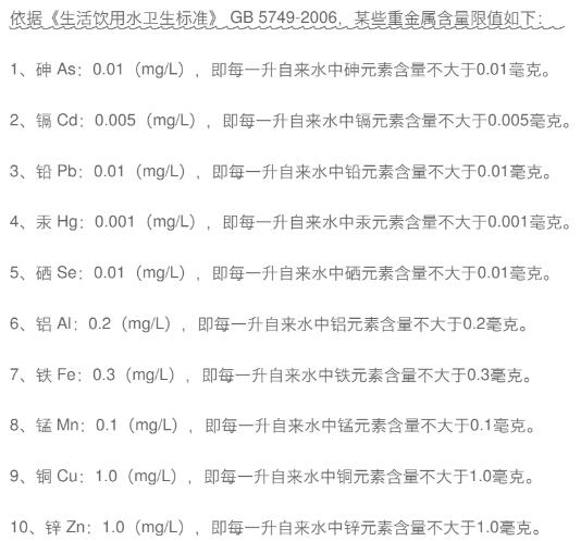 水質重金屬檢測
